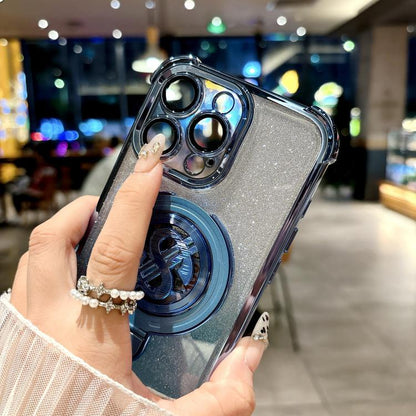 Space Gradient Glitter MagSafe Holder Phone Case with Lens Film, For iPhone 15 Plus, For iPhone 15, For iPhone 14 Plus Apple Accessories engspa5123 iPhone 15 Plus - APEXEL INDIA - Mobile Lens - Mobile Camera Lens - Cellphone Accessories - Phone Lens - Smartphone Lens