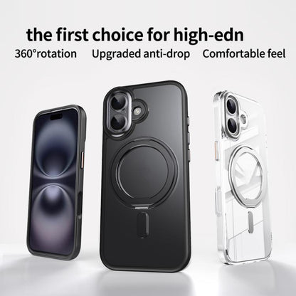 Frosted 360 Degree MagSafe Magnetic Holder Phone Case, For iPhone 17, For iPhone Air