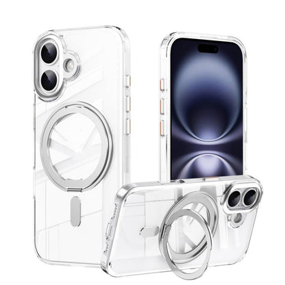 Frosted 360 Degree MagSafe Magnetic Holder Phone Case, For iPhone 17, For iPhone Air