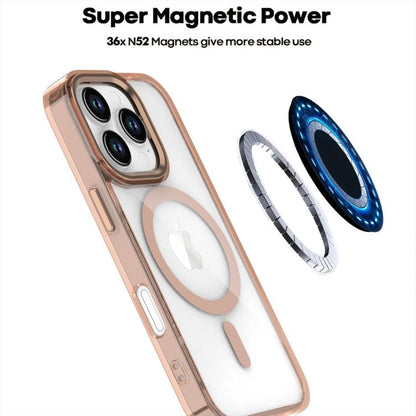 MagSafe Magnetic Clear Phone Case, For iPhone 16 Pro Max, For iPhone 16 Pro Apple Accessories engmag5121 iPhone 16 Pro Max - APEXEL INDIA - Mobile Lens - Mobile Camera Lens - Cellphone Accessories - Phone Lens - Smartphone Lens