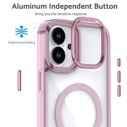 MagSafe Magnetic Clear Phone Case, For iPhone 16 Apple Accessories engmag5667 iPhone 16 - APEXEL INDIA - Mobile Lens - Mobile Camera Lens - Cellphone Accessories - Phone Lens - Smartphone Lens