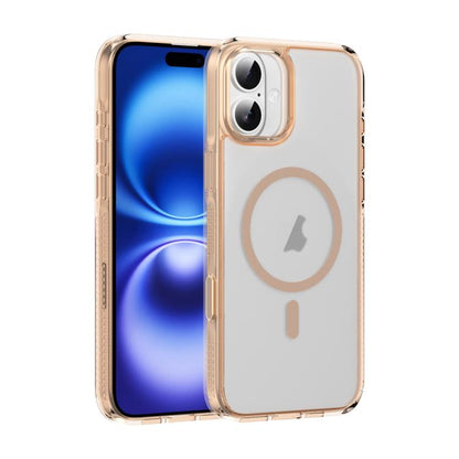 Translucent Frosted MagSafe Phone Case with AI Button, For iPhone 16 Pro Max, For iPhone 16 Pro, For iPhone 16 Plus, For iPhone 16 Apple Accessories engtra5139 iPhone 16 Pro Max - APEXEL INDIA - Mobile Lens - Mobile Camera Lens - Cellphone Accessories - Phone Lens - Smartphone Lens