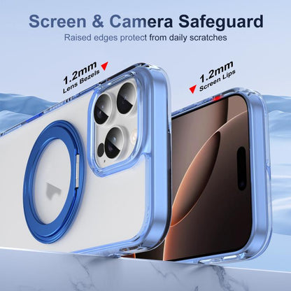 Translucent Frosted MagSafe Holder Phone Case with AI Button, For iPhone 16 Pro Max, For iPhone 16 Pro, For iPhone 16 Plus, For iPhone 16 Apple Accessories engtra5128 iPhone 16 Pro Max - APEXEL INDIA - Mobile Lens - Mobile Camera Lens - Cellphone Accessories - Phone Lens - Smartphone Lens
