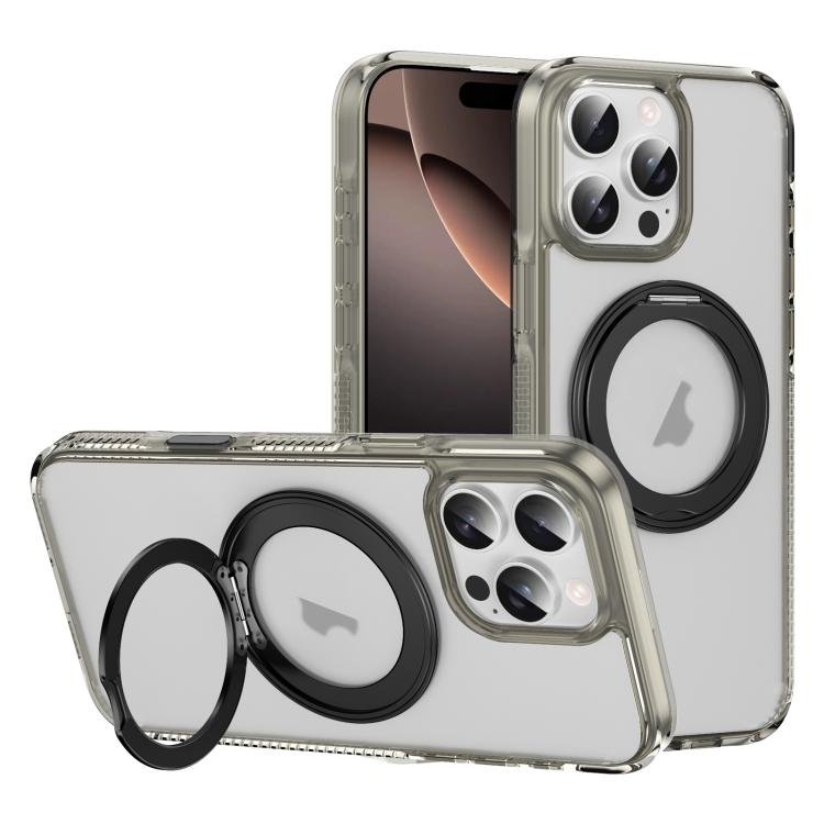 Translucent Frosted MagSafe Holder Phone Case with AI Button, For iPhone 16 Pro Max, For iPhone 16 Pro, For iPhone 16 Plus, For iPhone 16 Apple Accessories engtra5128 iPhone 16 Pro Max - APEXEL INDIA - Mobile Lens - Mobile Camera Lens - Cellphone Accessories - Phone Lens - Smartphone Lens