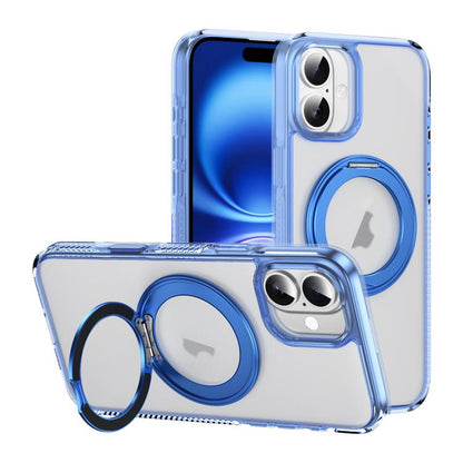 Translucent Frosted MagSafe Holder Phone Case with AI Button, For iPhone 16 Pro Max, For iPhone 16 Pro, For iPhone 16 Plus, For iPhone 16 Apple Accessories engtra5128 iPhone 16 Pro Max - APEXEL INDIA - Mobile Lens - Mobile Camera Lens - Cellphone Accessories - Phone Lens - Smartphone Lens