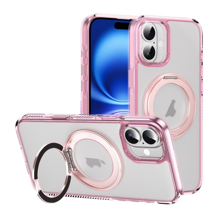 Translucent Frosted MagSafe Holder Phone Case with AI Button, For iPhone 16 Pro Max, For iPhone 16 Pro, For iPhone 16 Plus, For iPhone 16 Apple Accessories engtra5128 iPhone 16 Pro Max - APEXEL INDIA - Mobile Lens - Mobile Camera Lens - Cellphone Accessories - Phone Lens - Smartphone Lens