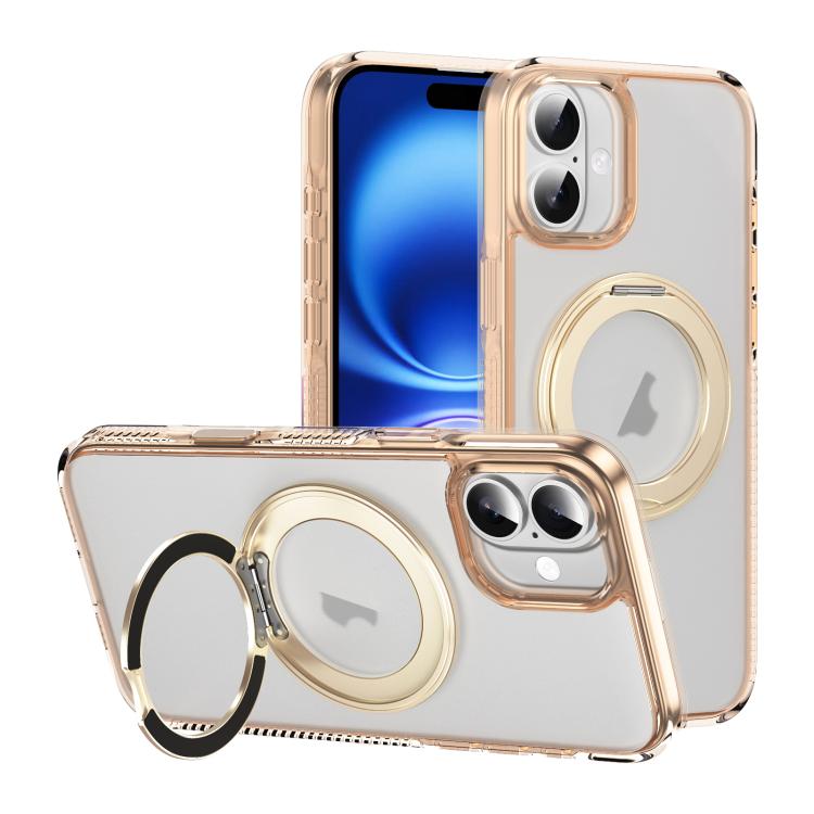 Translucent Frosted MagSafe Holder Phone Case with AI Button, For iPhone 16 Pro Max, For iPhone 16 Pro, For iPhone 16 Plus, For iPhone 16 Apple Accessories engtra5128 iPhone 16 Pro Max - APEXEL INDIA - Mobile Lens - Mobile Camera Lens - Cellphone Accessories - Phone Lens - Smartphone Lens