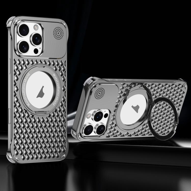 R-JUST RJ-64 Aromatherapy Heat Dissipation MagSafe Phone Case with Stand, For iPhone 16 Pro Max, For iPhone 16 Pro, For iPhone 16, For iPhone 15 Pro Max, For iPhone 15 Pro, For iPhone 15, For iPhone 14, For iPhone 14 Pro Apple Accessories engr-j5140 iPhone 16 Pro Max - R-JUST - Mobile Lens - Mobile Camera Lens - Cellphone Accessories - Phone Lens - Smartphone Lens
