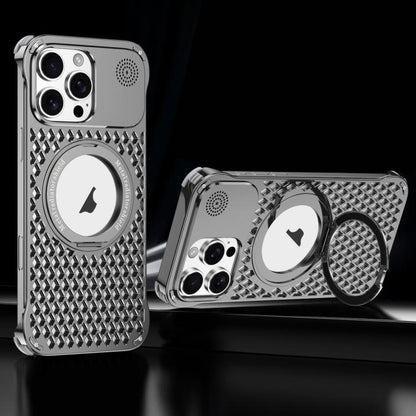 R-JUST RJ-64 Aromatherapy Heat Dissipation MagSafe Phone Case with Stand, For iPhone 16 Pro Max, For iPhone 16 Pro, For iPhone 16, For iPhone 15 Pro Max, For iPhone 15 Pro, For iPhone 15, For iPhone 14, For iPhone 14 Pro Apple Accessories engr-j5140 iPhone 16 Pro Max - R-JUST - Mobile Lens - Mobile Camera Lens - Cellphone Accessories - Phone Lens - Smartphone Lens