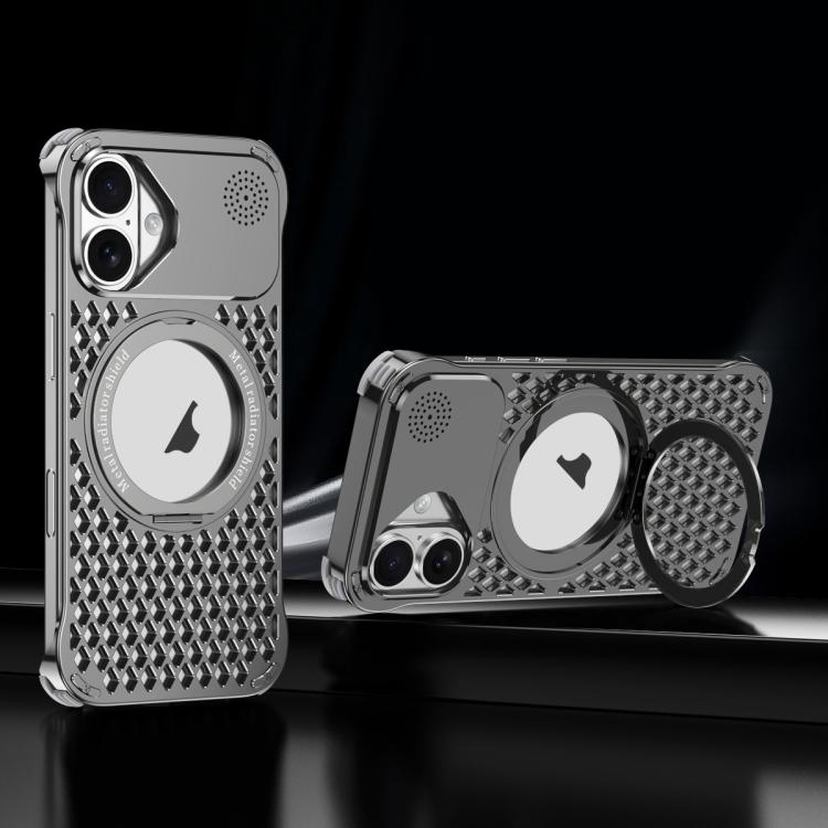 R-JUST RJ-64 Aromatherapy Heat Dissipation MagSafe Phone Case with Stand, For iPhone 16 Pro Max, For iPhone 16 Pro, For iPhone 16, For iPhone 15 Pro Max, For iPhone 15 Pro, For iPhone 15, For iPhone 14, For iPhone 14 Pro Apple Accessories engr-j5140 iPhone 16 Pro Max - R-JUST - Mobile Lens - Mobile Camera Lens - Cellphone Accessories - Phone Lens - Smartphone Lens