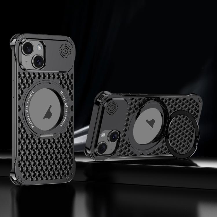 R-JUST RJ-64 Aromatherapy Heat Dissipation MagSafe Phone Case with Stand, For iPhone 16 Pro Max, For iPhone 16 Pro, For iPhone 16, For iPhone 15 Pro Max, For iPhone 15 Pro, For iPhone 15, For iPhone 14, For iPhone 14 Pro Apple Accessories engr-j5140 iPhone 16 Pro Max - R-JUST - Mobile Lens - Mobile Camera Lens - Cellphone Accessories - Phone Lens - Smartphone Lens