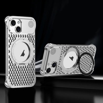 R-JUST RJ-64 Aromatherapy Heat Dissipation MagSafe Phone Case with Stand, For iPhone 16 Pro Max, For iPhone 16 Pro, For iPhone 16, For iPhone 15 Pro Max, For iPhone 15 Pro, For iPhone 15, For iPhone 14, For iPhone 14 Pro Apple Accessories engr-j5140 iPhone 16 Pro Max - R-JUST - Mobile Lens - Mobile Camera Lens - Cellphone Accessories - Phone Lens - Smartphone Lens