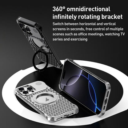 R-JUST RJ-64 Aromatherapy Heat Dissipation MagSafe Phone Case with Stand, For iPhone 16 Pro Max, For iPhone 16 Pro, For iPhone 16, For iPhone 15 Pro Max, For iPhone 15 Pro, For iPhone 15, For iPhone 14, For iPhone 14 Pro Apple Accessories engr-j5140 iPhone 16 Pro Max - R-JUST - Mobile Lens - Mobile Camera Lens - Cellphone Accessories - Phone Lens - Smartphone Lens