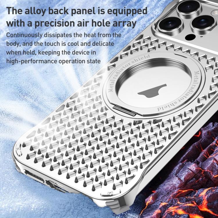 R-JUST RJ-64 Aromatherapy Heat Dissipation MagSafe Phone Case with Stand, For iPhone 16 Pro Max, For iPhone 16 Pro, For iPhone 16, For iPhone 15 Pro Max, For iPhone 15 Pro, For iPhone 15, For iPhone 14, For iPhone 14 Pro Apple Accessories engr-j5140 iPhone 16 Pro Max - R-JUST - Mobile Lens - Mobile Camera Lens - Cellphone Accessories - Phone Lens - Smartphone Lens
