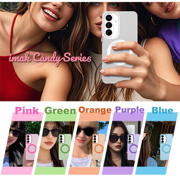 IMAK Candy Series Shockproof MagSafe Phone Case, For Samsung Galaxy S26+ 5G, For Samsung Galaxy S26 Ultra 5G, For Samsung Galaxy S26 5G