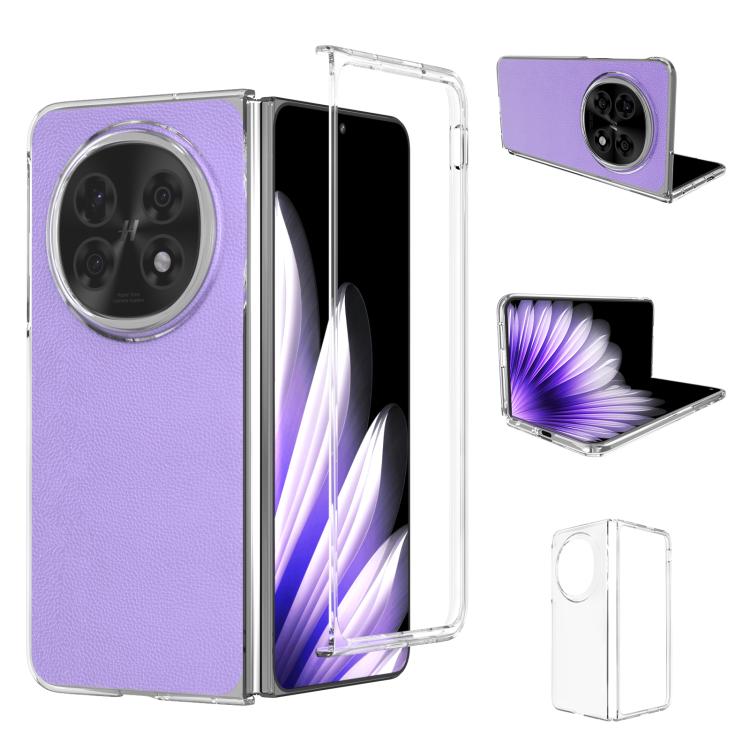 ABEEL Clear PC Phone Case, For OPPO Find N6 5G, For OPPO Find N5