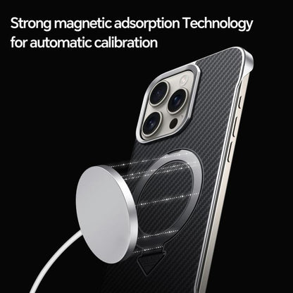 SULADA Kevlar Texture MagSafe Magnetic Holder Phone Case, For iPhone 16 Pro Max, For iPhone 16 Pro, For iPhone 16 Plus, For iPhone 16, For iPhone 15 Pro Max, For iPhone 15 Pro Apple Accessories engsul5132 iPhone 16 Pro Max - SULADA - Mobile Lens - Mobile Camera Lens - Cellphone Accessories - Phone Lens - Smartphone Lens