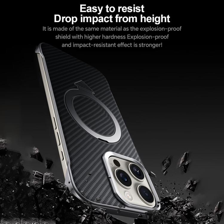 SULADA Kevlar Texture MagSafe Magnetic Holder Phone Case, For iPhone 16 Pro Max, For iPhone 16 Pro, For iPhone 16 Plus, For iPhone 16, For iPhone 15 Pro Max, For iPhone 15 Pro Apple Accessories engsul5132 iPhone 16 Pro Max - SULADA - Mobile Lens - Mobile Camera Lens - Cellphone Accessories - Phone Lens - Smartphone Lens