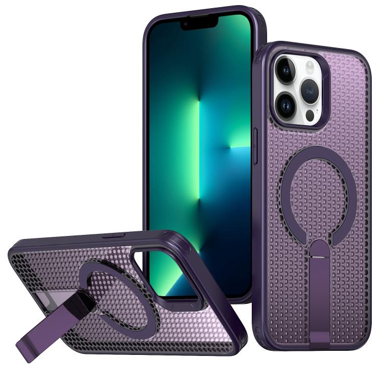 Honeycomb Cooling MagSafe Holder Phone Case, For iPhone 14 / 13, For iPhone 14 Pro Max, For iPhone 13 Pro Max / 12 Pro Max Apple Accessories enghon5668 More iPhone Cases - APEXEL INDIA - Mobile Lens - Mobile Camera Lens - Cellphone Accessories - Phone Lens - Smartphone Lens