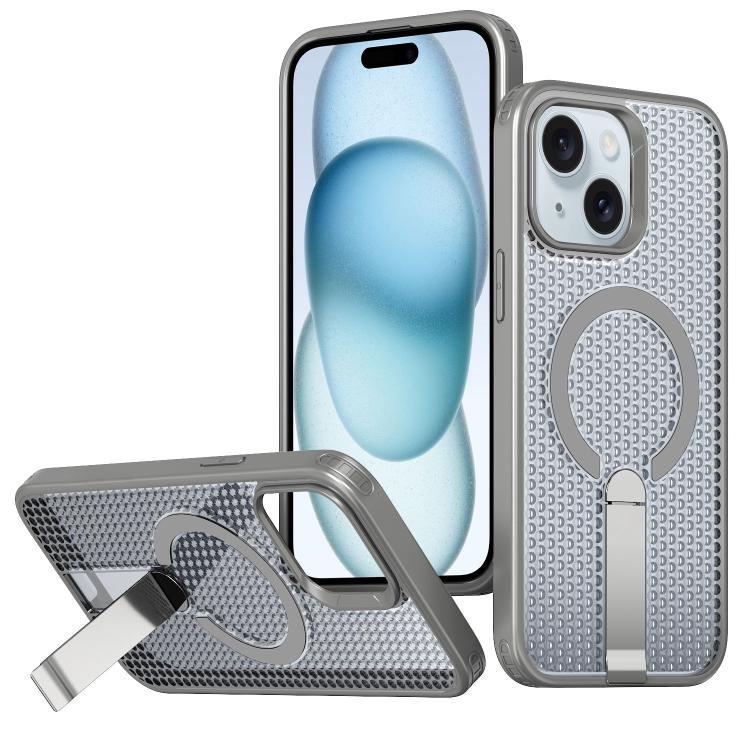Honeycomb Cooling MagSafe Holder Phone Case, For iPhone 15 Pro Max, For iPhone 15 Pro, For iPhone 15 Plus / 14 Plus, For iPhone 15 Apple Accessories enghon5151 iPhone 15 Pro Max - APEXEL INDIA - Mobile Lens - Mobile Camera Lens - Cellphone Accessories - Phone Lens - Smartphone Lens