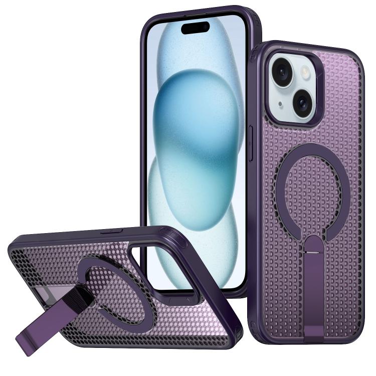 Honeycomb Cooling MagSafe Holder Phone Case, For iPhone 15 Pro Max, For iPhone 15 Pro, For iPhone 15 Plus / 14 Plus, For iPhone 15 Apple Accessories enghon5151 iPhone 15 Pro Max - APEXEL INDIA - Mobile Lens - Mobile Camera Lens - Cellphone Accessories - Phone Lens - Smartphone Lens