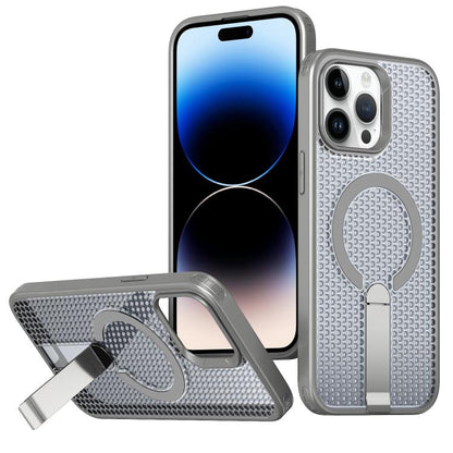 Honeycomb Cooling MagSafe Holder Phone Case, For iPhone 14 / 13, For iPhone 14 Pro Max, For iPhone 13 Pro Max / 12 Pro Max Apple Accessories enghon5668 More iPhone Cases - APEXEL INDIA - Mobile Lens - Mobile Camera Lens - Cellphone Accessories - Phone Lens - Smartphone Lens