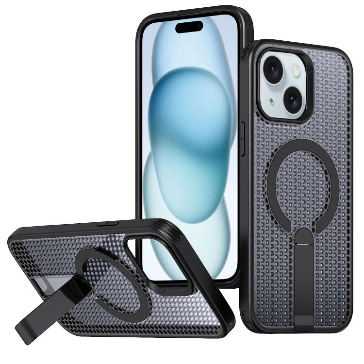 Honeycomb Cooling MagSafe Holder Phone Case, For iPhone 15 Pro Max, For iPhone 15 Pro, For iPhone 15 Plus / 14 Plus, For iPhone 15 Apple Accessories enghon5151 iPhone 15 Pro Max - APEXEL INDIA - Mobile Lens - Mobile Camera Lens - Cellphone Accessories - Phone Lens - Smartphone Lens