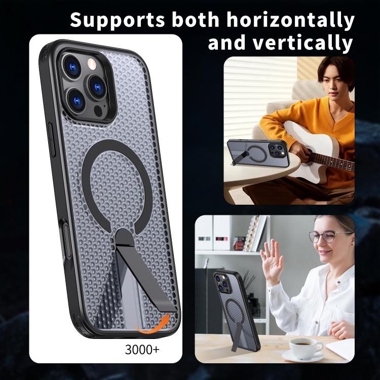 Honeycomb Cooling MagSafe Holder Phone Case, For iPhone 15 Pro Max, For iPhone 15 Pro, For iPhone 15 Plus / 14 Plus, For iPhone 15 Apple Accessories enghon5151 iPhone 15 Pro Max - APEXEL INDIA - Mobile Lens - Mobile Camera Lens - Cellphone Accessories - Phone Lens - Smartphone Lens