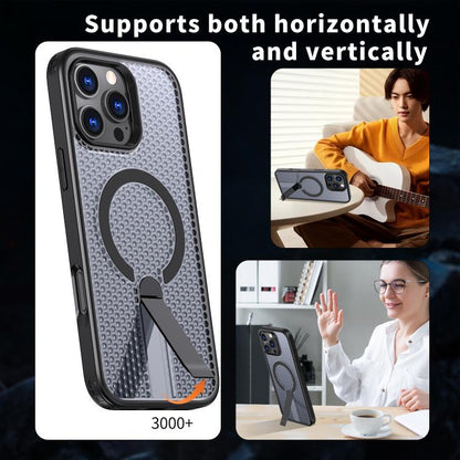 Honeycomb Cooling MagSafe Holder Phone Case, For iPhone 15 Pro Max, For iPhone 15 Pro, For iPhone 15 Plus / 14 Plus, For iPhone 15 Apple Accessories enghon5151 iPhone 15 Pro Max - APEXEL INDIA - Mobile Lens - Mobile Camera Lens - Cellphone Accessories - Phone Lens - Smartphone Lens