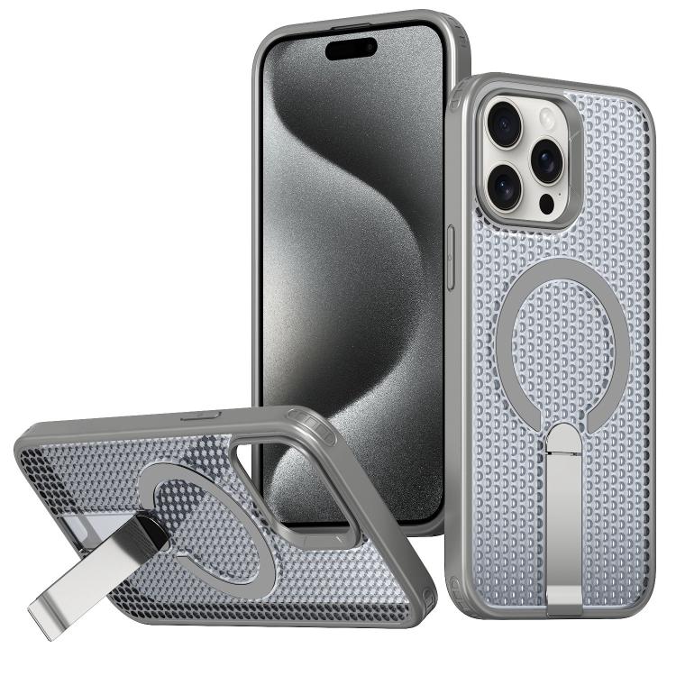 Honeycomb Cooling MagSafe Holder Phone Case, For iPhone 15 Pro Max, For iPhone 15 Pro, For iPhone 15 Plus / 14 Plus, For iPhone 15 Apple Accessories enghon5151 iPhone 15 Pro Max - APEXEL INDIA - Mobile Lens - Mobile Camera Lens - Cellphone Accessories - Phone Lens - Smartphone Lens
