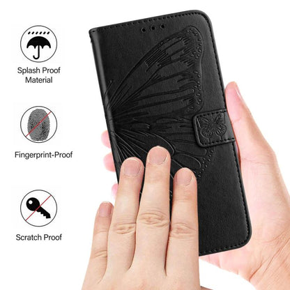 Embossed Butterfly Leather Phone Case, For vivo Y29 4G Global, For vivo V50 Global