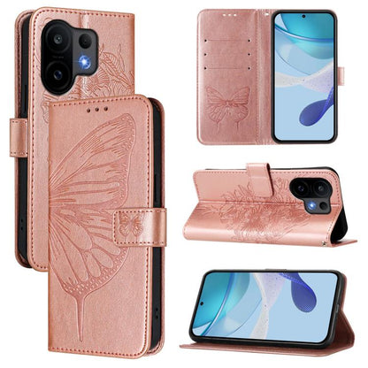 Embossed Butterfly Leather Phone Case, For vivo S30 Pro mini, For vivo S30, For vivo Y39 5G Global