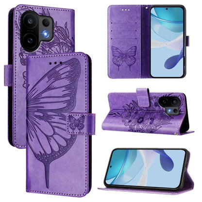 Embossed Butterfly Leather Phone Case, For vivo S30 Pro mini, For vivo S30, For vivo Y39 5G Global