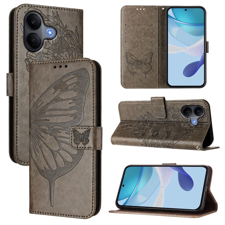 Embossed Butterfly Leather Phone Case, For vivo X300, For vivo V60 Lite 4G / 5G, For vivo Y31 5G 2025