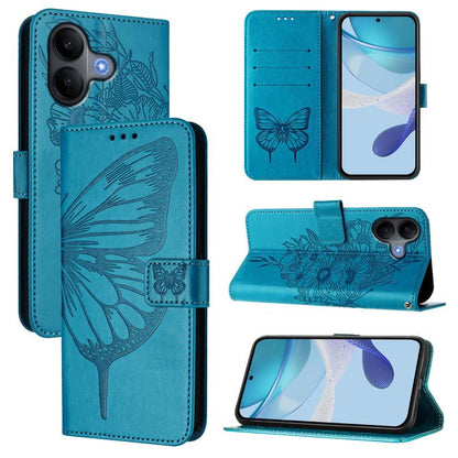 Embossed Butterfly Leather Phone Case, For vivo X300, For vivo V60 Lite 4G / 5G, For vivo Y31 5G 2025