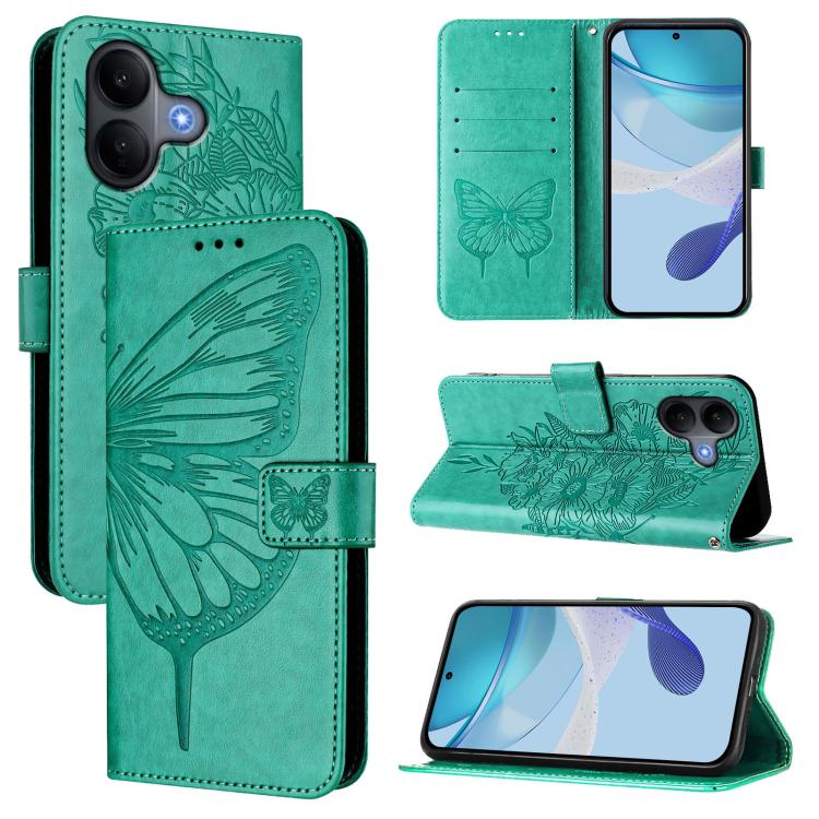 Embossed Butterfly Leather Phone Case, For vivo X300, For vivo V60 Lite 4G / 5G, For vivo Y31 5G 2025