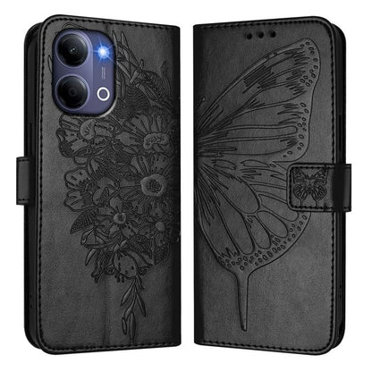 Embossed Butterfly Leather Phone Case, For vivo Y21 5G 2026 Global / Y05 4G, For vivo X300 Ultra 5G, For vivo X300 Pro