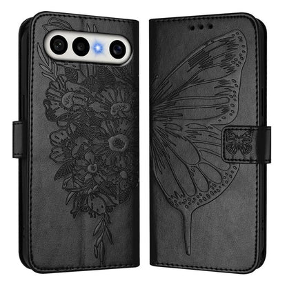 Embossed Butterfly Leather Phone Case, For vivo X300 FE 5G Russia / 5G Zeiss, For vivo X300s 5G, For vivo V70 FE 5G