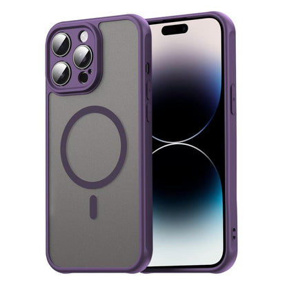 Fan Dun Series TPU Hybrid PC Frosted Magsafe Phone Case, For iPhone 15 Pro, For iPhone 15 Plus, For iPhone 15, For iPhone 14 Plus, For iPhone 14, For iPhone 14 Pro Apple Accessories engfan5141 iPhone 15 Pro - APEXEL INDIA - Mobile Lens - Mobile Camera Lens - Cellphone Accessories - Phone Lens - Smartphone Lens