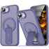 Acrylic Hybrid TPU MagSafe Holder Phone Case, For iPhone 16e Apple Accessories engacr5678 iPhone 16e - APEXEL INDIA - Mobile Lens - Mobile Camera Lens - Cellphone Accessories - Phone Lens - Smartphone Lens