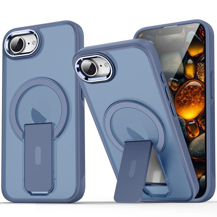 Acrylic Hybrid TPU MagSafe Holder Phone Case, For iPhone 16e Apple Accessories engacr5678 iPhone 16e - APEXEL INDIA - Mobile Lens - Mobile Camera Lens - Cellphone Accessories - Phone Lens - Smartphone Lens