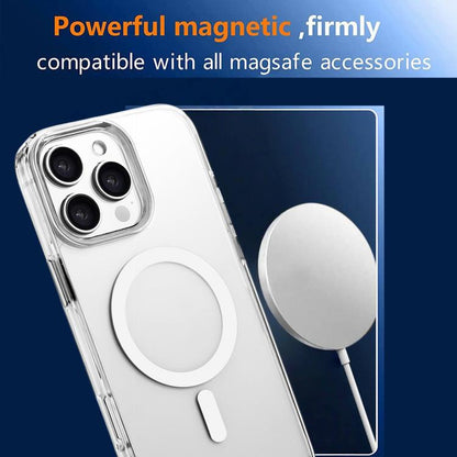High Transparency TPU Hybrid PC MagSafe Magnetic Phone Case, For iPhone 14 / 13, For iPhone 14 Pro, For iPhone 14 Pro Max, For iPhone 13 Pro Max Apple Accessories enghig5163 iPhone 14 - APEXEL INDIA - Mobile Lens - Mobile Camera Lens - Cellphone Accessories - Phone Lens - Smartphone Lens