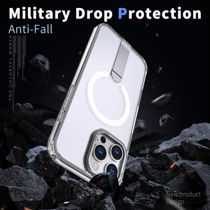 Star Shine Series TPU + PC MagSafe Phone Case with Fold Holder, For iPhone 16 Pro Max, For iPhone 16 Pro, For iPhone 16 Plus, For iPhone 16 Apple Accessories engsta5186 iPhone 16 Pro Max - APEXEL INDIA - Mobile Lens - Mobile Camera Lens - Cellphone Accessories - Phone Lens - Smartphone Lens