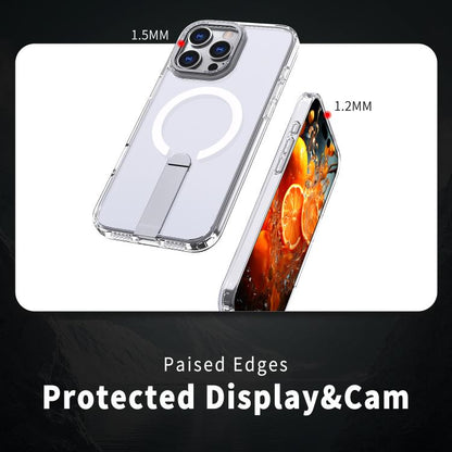 Star Shine Series TPU + PC MagSafe Phone Case with Fold Holder, For iPhone 16 Pro Max, For iPhone 16 Pro, For iPhone 16 Plus, For iPhone 16 Apple Accessories engsta5186 iPhone 16 Pro Max - APEXEL INDIA - Mobile Lens - Mobile Camera Lens - Cellphone Accessories - Phone Lens - Smartphone Lens