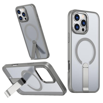 Star Shine Series TPU + PC MagSafe Phone Case with Fold Holder, For iPhone 16 Pro Max, For iPhone 16 Pro, For iPhone 16 Plus, For iPhone 16 Apple Accessories engsta5186 iPhone 16 Pro Max - APEXEL INDIA - Mobile Lens - Mobile Camera Lens - Cellphone Accessories - Phone Lens - Smartphone Lens