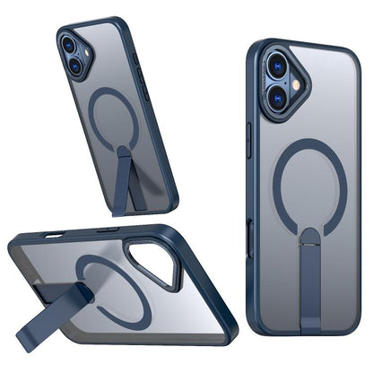 Star Shine Series TPU + PC MagSafe Phone Case with Fold Holder, For iPhone 16 Pro Max, For iPhone 16 Pro, For iPhone 16 Plus, For iPhone 16 Apple Accessories engsta5186 iPhone 16 Pro Max - APEXEL INDIA - Mobile Lens - Mobile Camera Lens - Cellphone Accessories - Phone Lens - Smartphone Lens