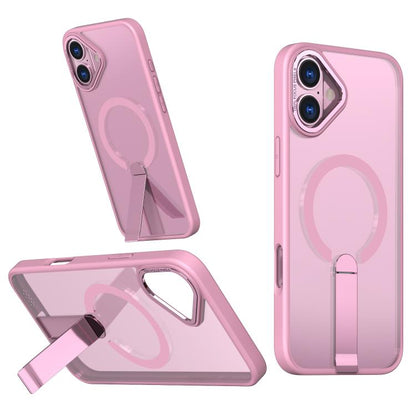 Star Shine Series TPU + PC MagSafe Phone Case with Fold Holder, For iPhone 16 Pro Max, For iPhone 16 Pro, For iPhone 16 Plus, For iPhone 16 Apple Accessories engsta5186 iPhone 16 Pro Max - APEXEL INDIA - Mobile Lens - Mobile Camera Lens - Cellphone Accessories - Phone Lens - Smartphone Lens