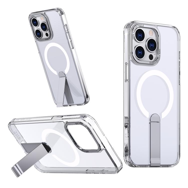 Star Shine Series TPU + PC MagSafe Phone Case with Fold Holder, For iPhone 12 Pro Max, For iPhone 12 Pro Apple Accessories engsta5190 More iPhone Cases - APEXEL INDIA - Mobile Lens - Mobile Camera Lens - Cellphone Accessories - Phone Lens - Smartphone Lens