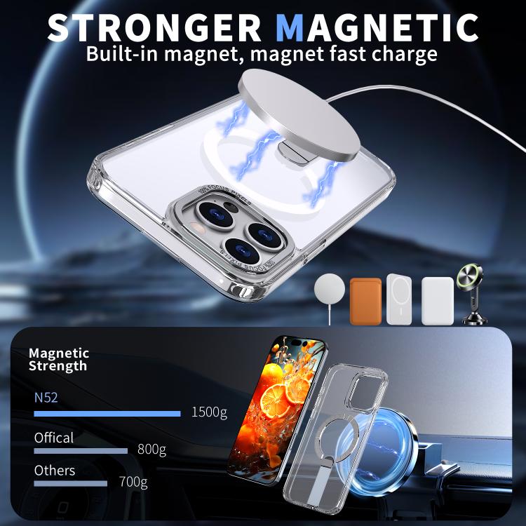 Star Shine Series TPU + PC MagSafe Phone Case with Fold Holder, For iPhone 12 Pro Max, For iPhone 12 Pro Apple Accessories engsta5190 More iPhone Cases - APEXEL INDIA - Mobile Lens - Mobile Camera Lens - Cellphone Accessories - Phone Lens - Smartphone Lens