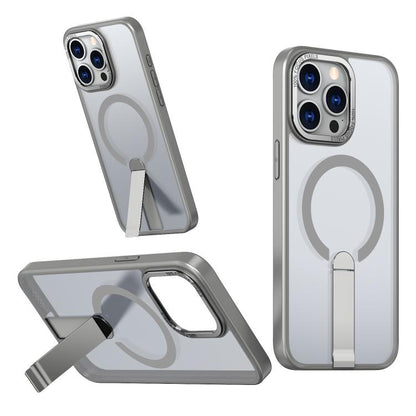 Star Shine Series TPU + PC MagSafe Phone Case with Fold Holder, For iPhone 12, For iPhone 12 Pro Max, For iPhone 12 Pro Apple Accessories engsta5674 More iPhone Cases - APEXEL INDIA - Mobile Lens - Mobile Camera Lens - Cellphone Accessories - Phone Lens - Smartphone Lens